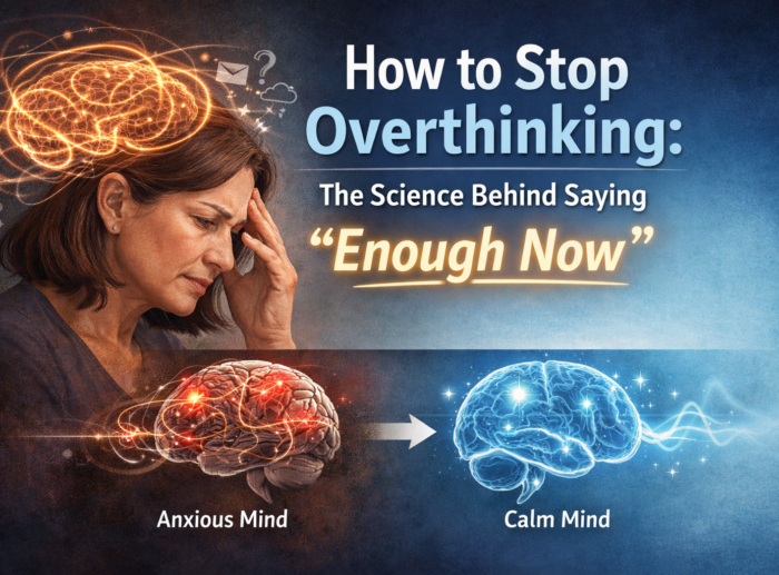 How to stop overthinking and reduce negative thoughts